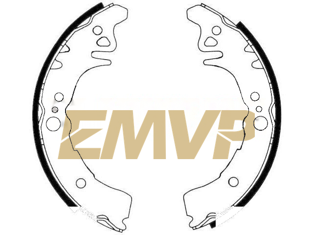 TY2848 Brake Shoe Set