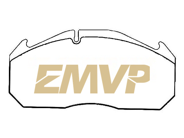TY3893 Brake Pad Set