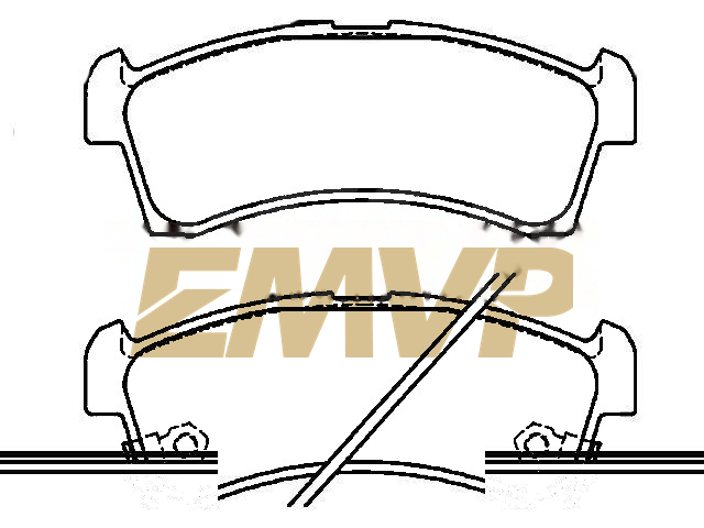 TY1633 Brake Pad Set