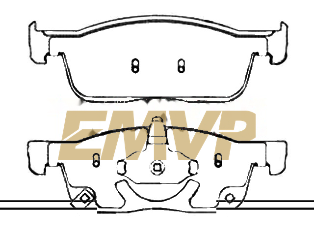 TY1724 Brake Pad Set