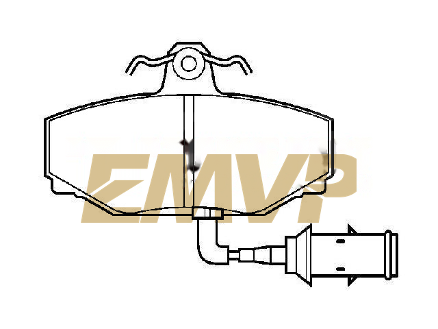 TY9344 Brake Pad Set