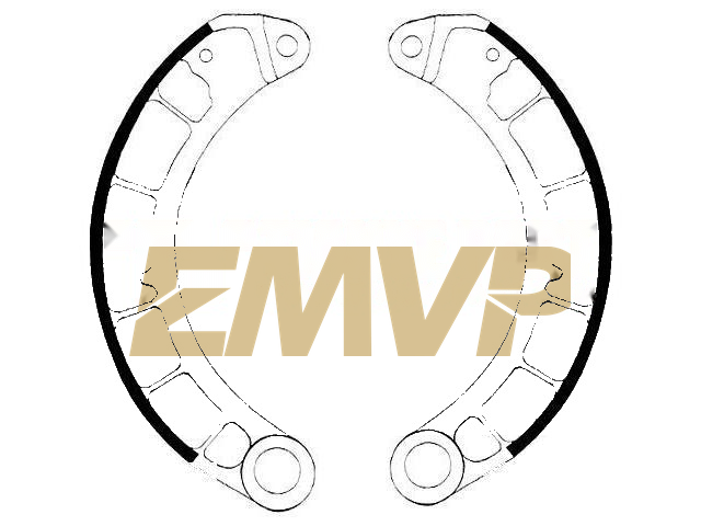 TY0733 Brake Shoe Set
