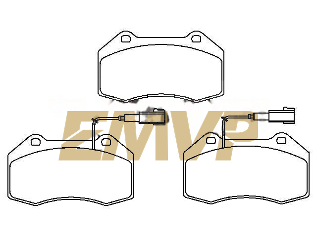 TY0731 Brake Pad Set