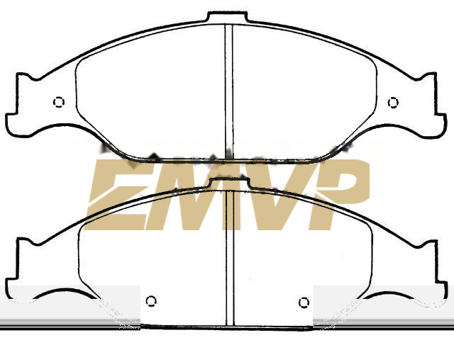 TY5846 Brake Pad Set