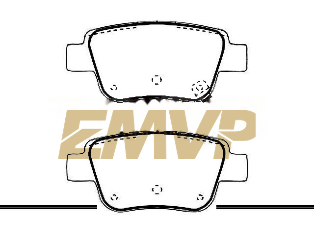 TY6300 Brake Pad Set