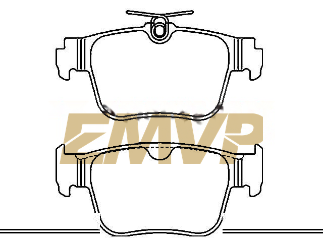 TY8027 Brake Pad Set