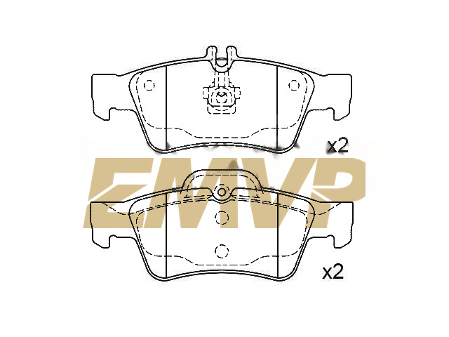 TY4516 Brake Pad Set