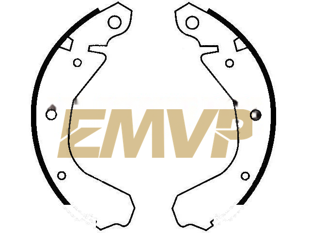 TY7710 Brake Shoe Set