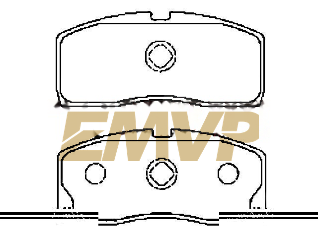 TY8297 Brake Pad Set