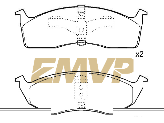 TY0603 Brake Pad Set