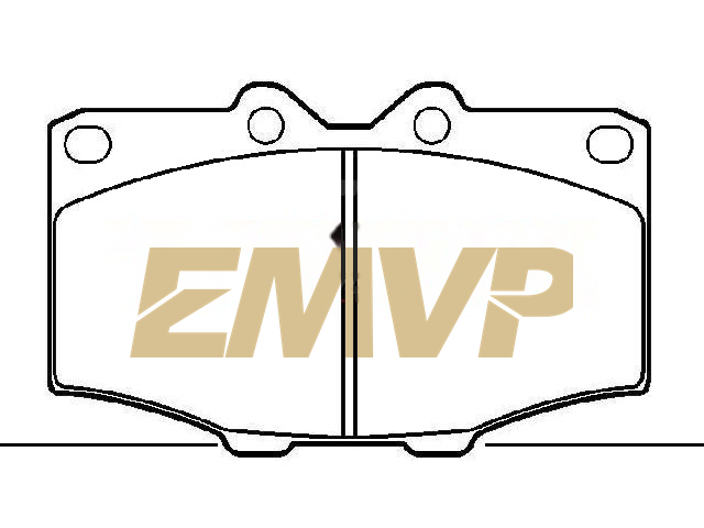 TY7442 Brake Pad Set