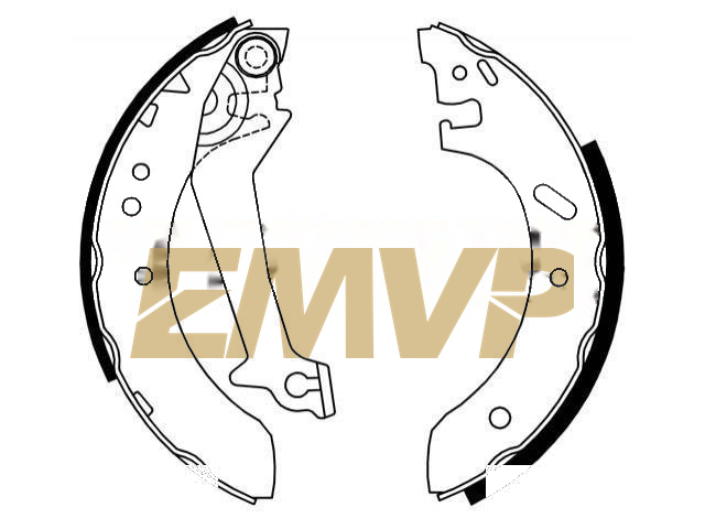 TY0984 Brake Shoe Set