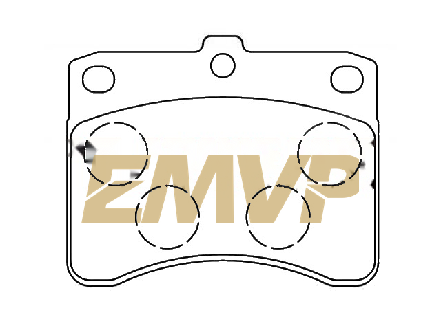 TY7483 Brake Pad Set