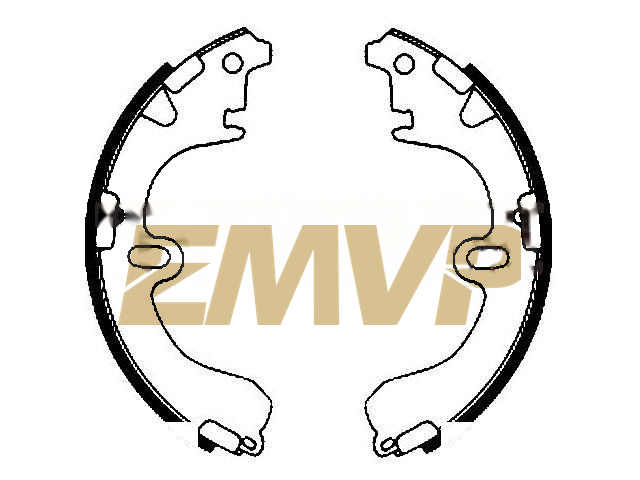 TY7791 Brake Shoe Set