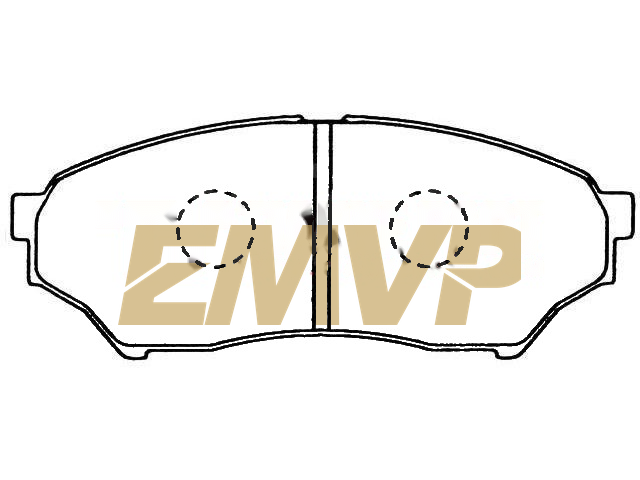 TY7145 Brake Pad Set