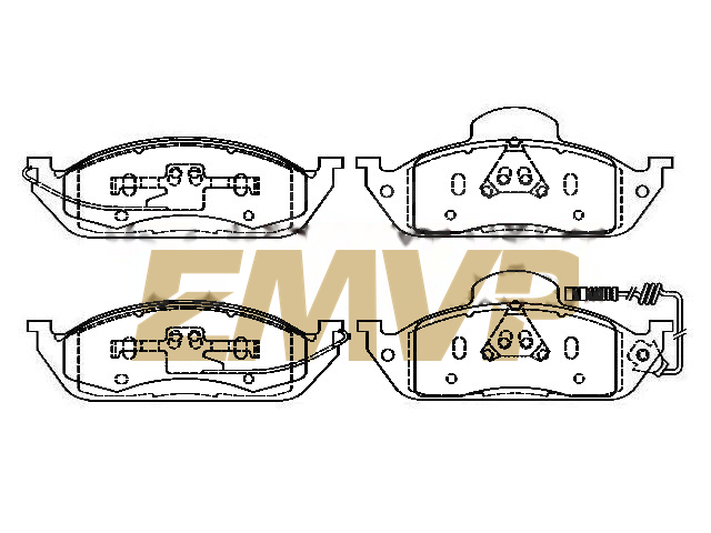TY2149 Brake Pad Set