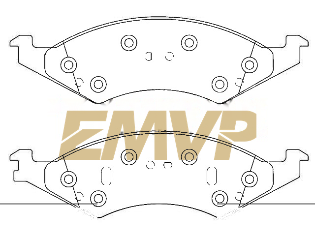 TY5928 Brake Pad Set