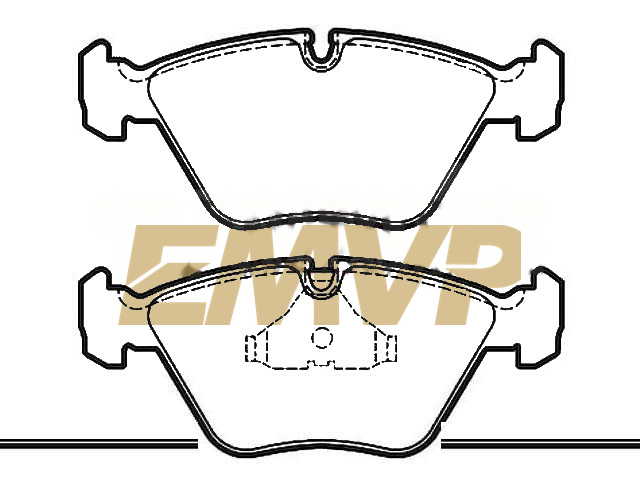TY4073 Brake Pad Set