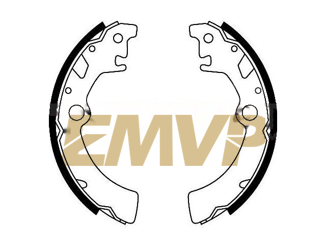 TY8813 Brake Shoe Set