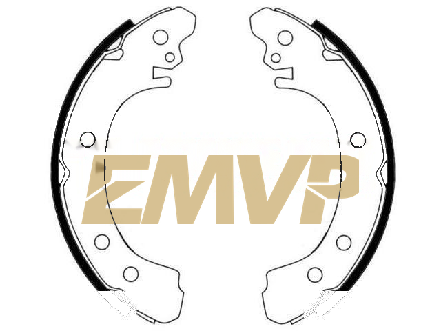 TY0713 Brake Shoe Set
