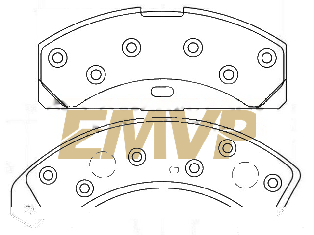 TY1011 Brake Pad Set