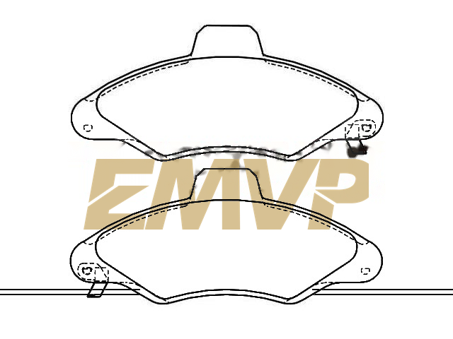 TY9748 Brake Pad Set