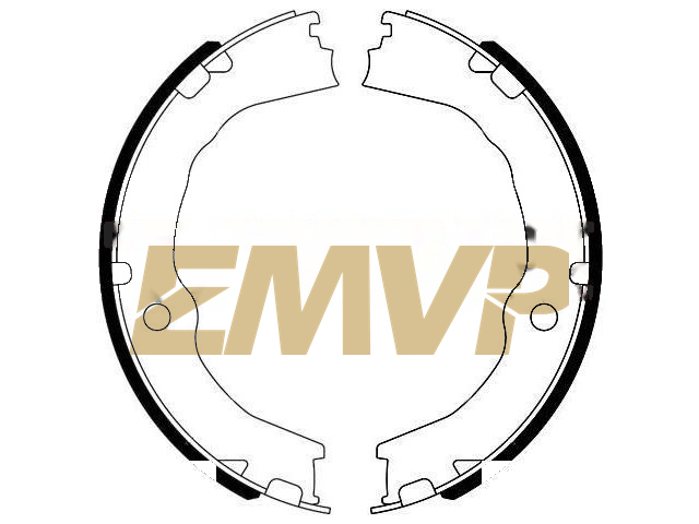 TY7354 Brake Shoe Set