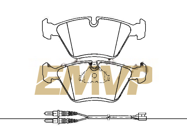 TY7314 Brake Pad Set