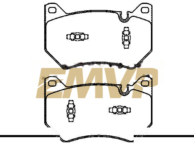 TY2977 Brake Pad Set