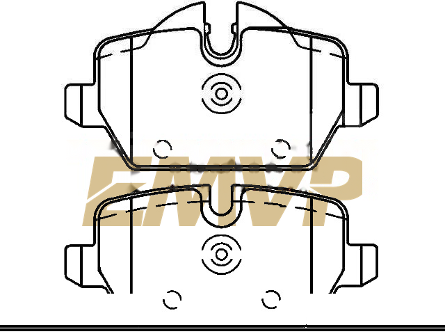 TY1189 Brake Pad Set
