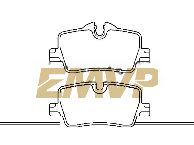 TY4835 Brake Pad Set