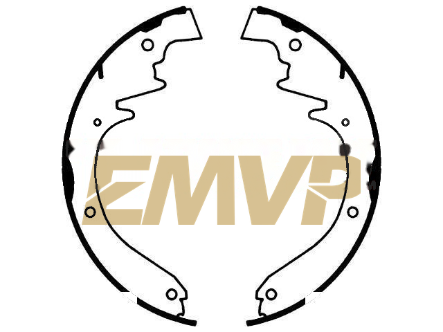 TY6619 Brake Shoe Set