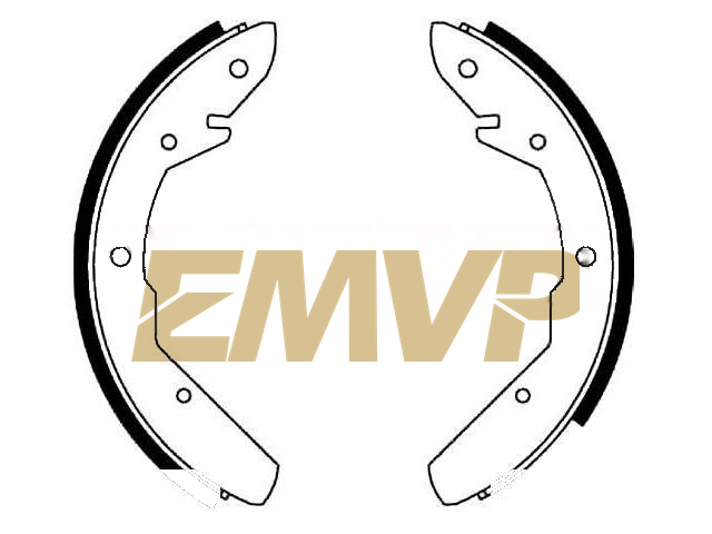 TY8204 Brake Shoe Set