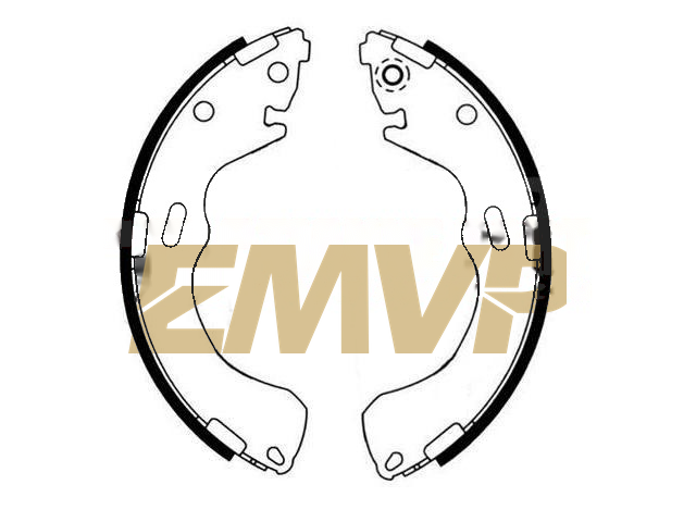 TY5003 Brake Shoe Set