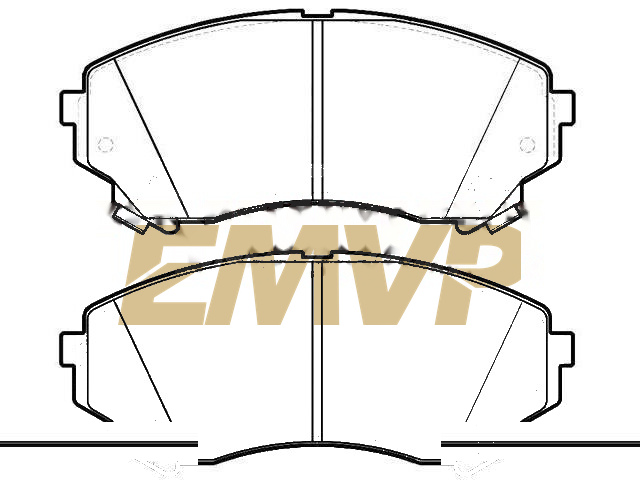 TY8150 Brake Pad Set