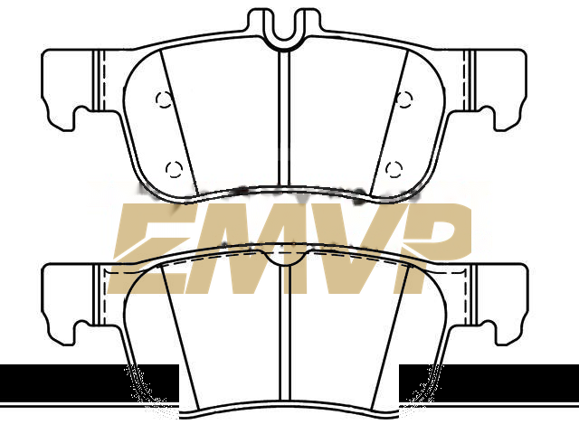 TY0073 Brake Pad Set