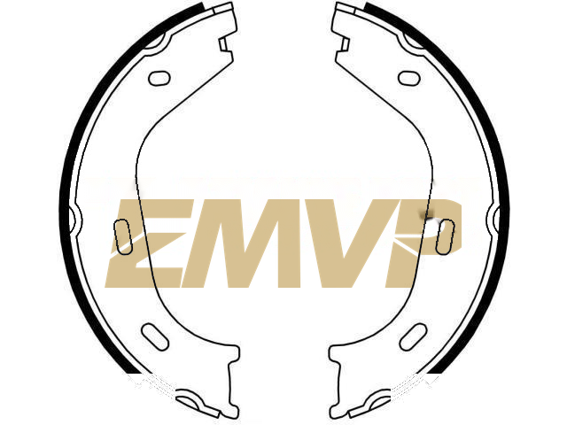 TY9482 Brake Shoe Set