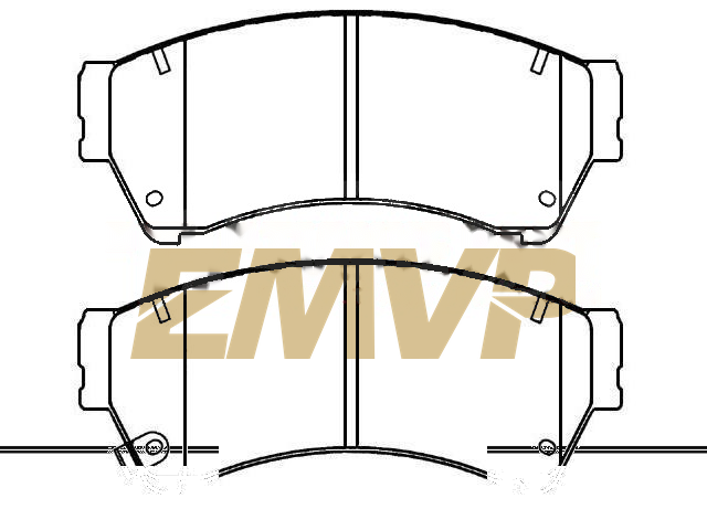 TY7700 Brake Pad Set