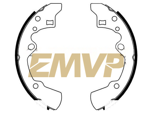 TY7408 Brake Shoe Set