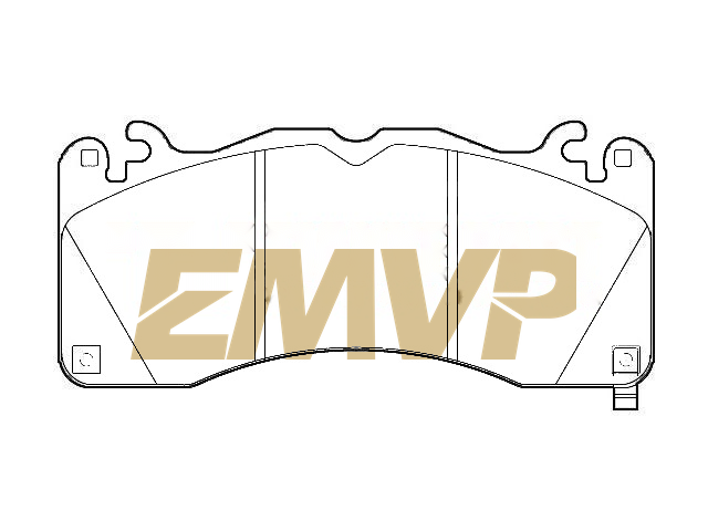 TY0484 Brake Pad Set