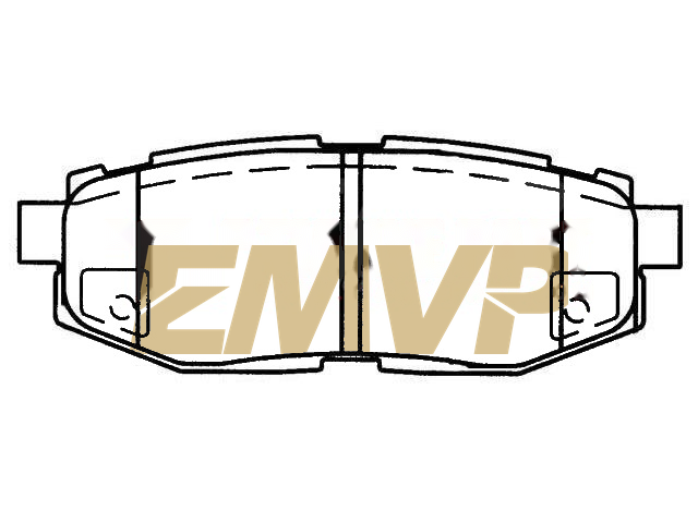 TY5391 Brake Pad Set