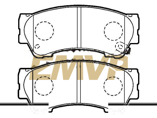 TY5832 Brake Pad Set