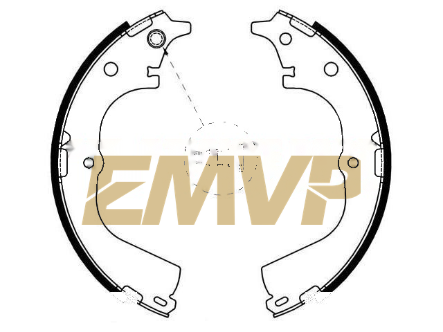TY0199 Brake Shoe Set