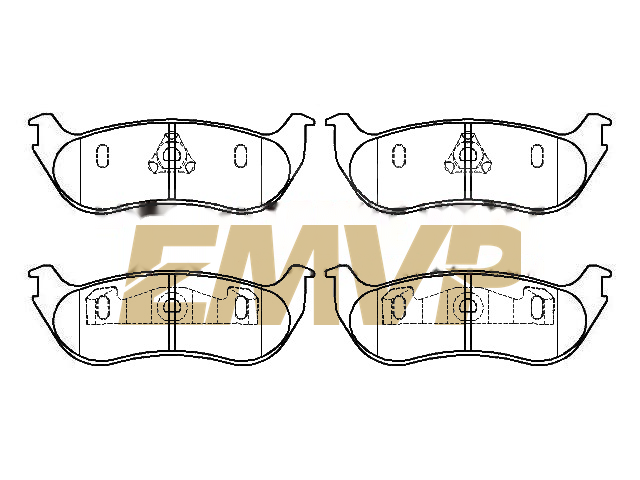 TY0358 Brake Pad Set