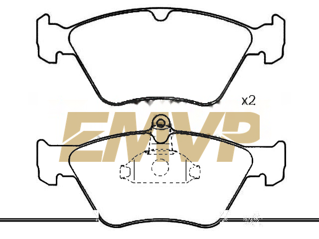 TY3328 Brake Pad Set