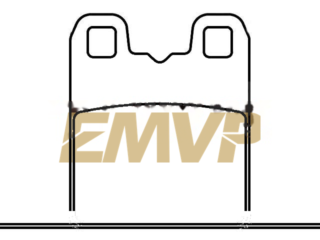 TY1096 Brake Pad Set