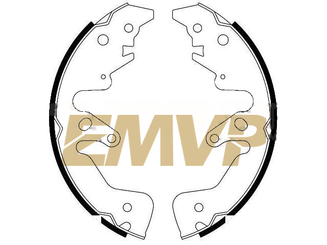 TY5887 Brake Shoe Set