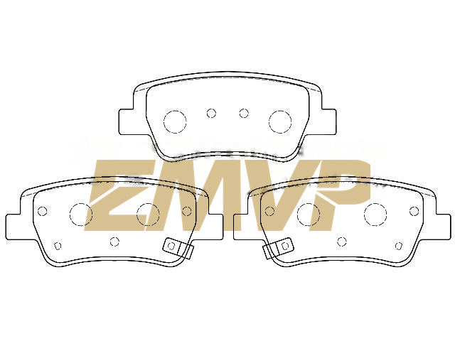 TY9569 Brake Pad Set