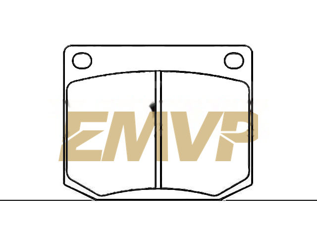 TY6307 Brake Pad Set