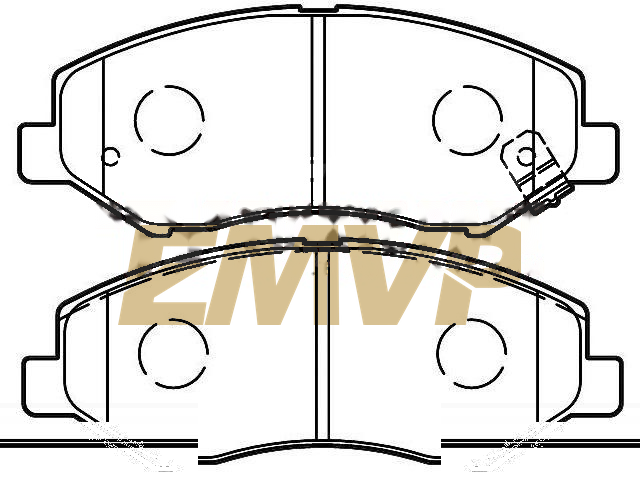 TY8223 Brake Pad Set